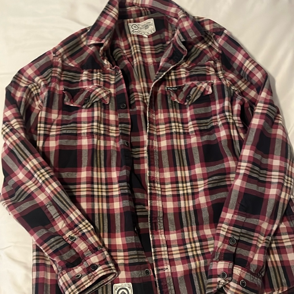 2000s LRG MENS FLANNEL